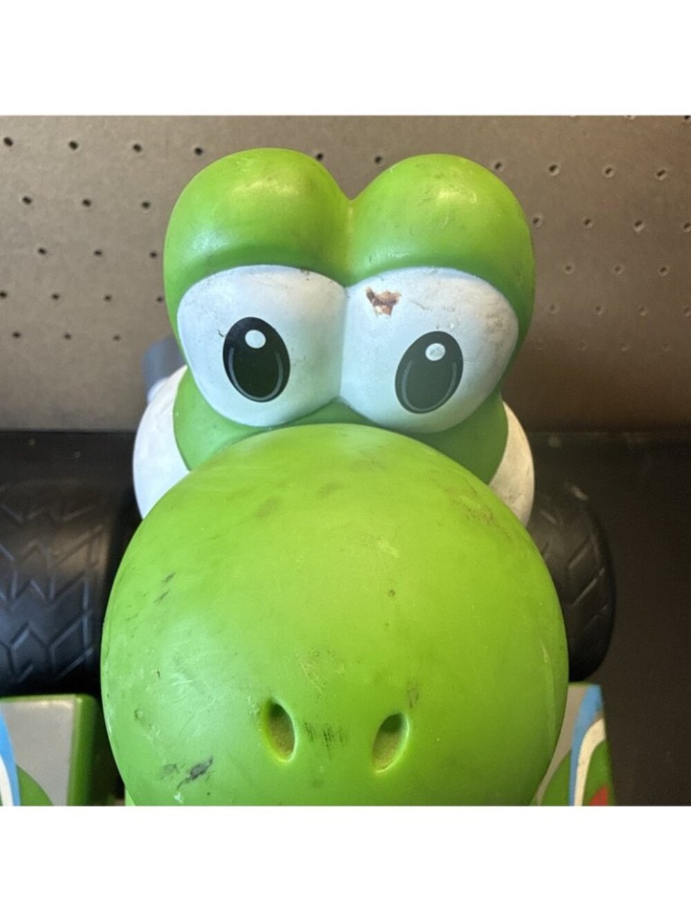 Mario Kart Wii Radio Control RC Car Yoshi Kart Large Size 17" RARE NO REMOTE - Picture 2 of 11